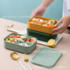 silicone-4-compartment-food-storage-container Silicone 4-compartment food storage container with lid